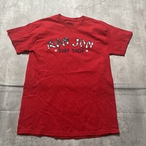 Ron Jon Surf Shop Shirt Mens M Red Surfboards Graphic Tee